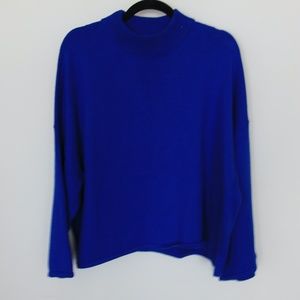 Ali Golden Cowl Neck Long-sleeve Sweater